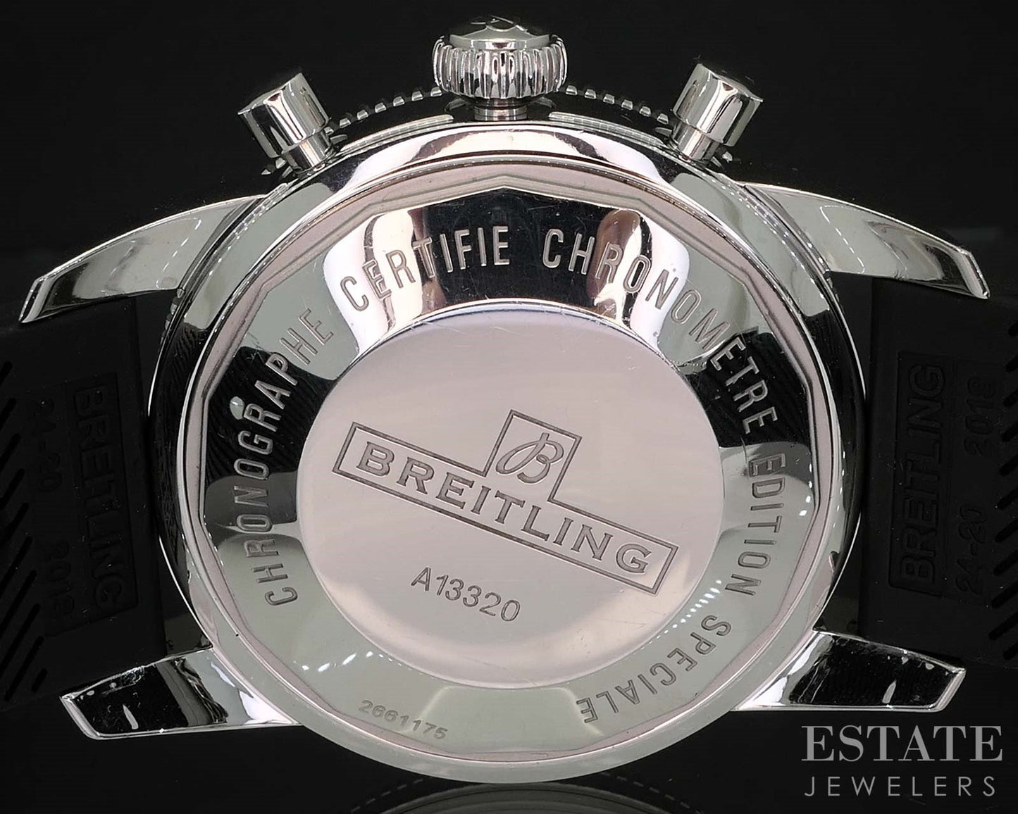 Breitling Superocean Heritage A13320 Black Stainless Mens Watch i19290