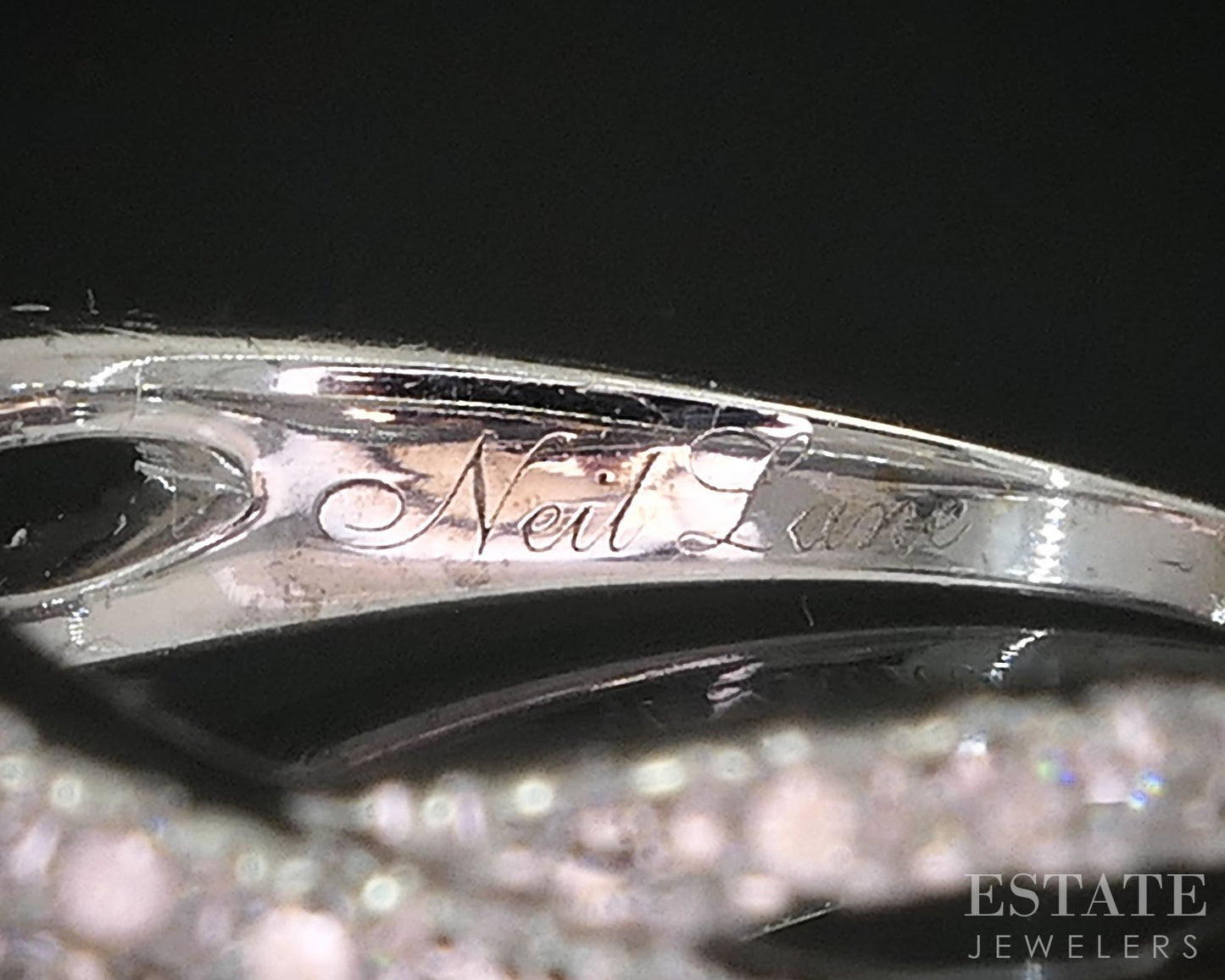 14k White Gold Marquise Natural 1ctw Diamond Neil Lane Engagement Ring 4g i19582