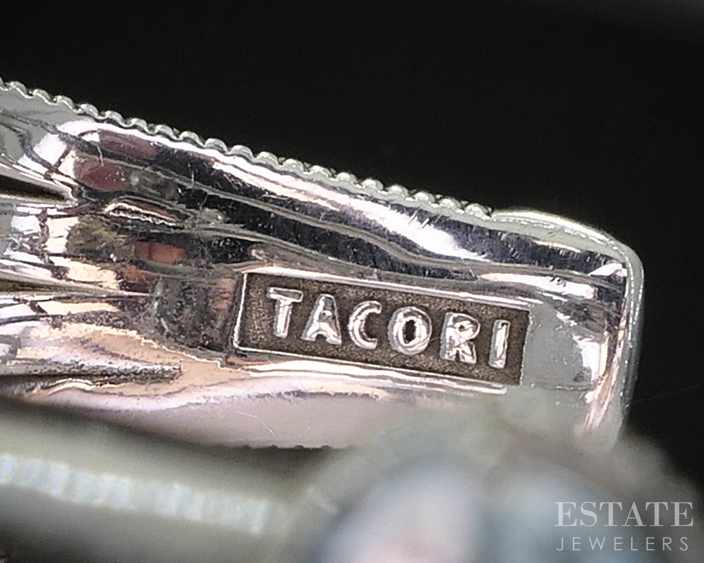 18K & Sterling Tacori Island Rains Multi Gem Four Row Cuff Bracelet 41g i19631