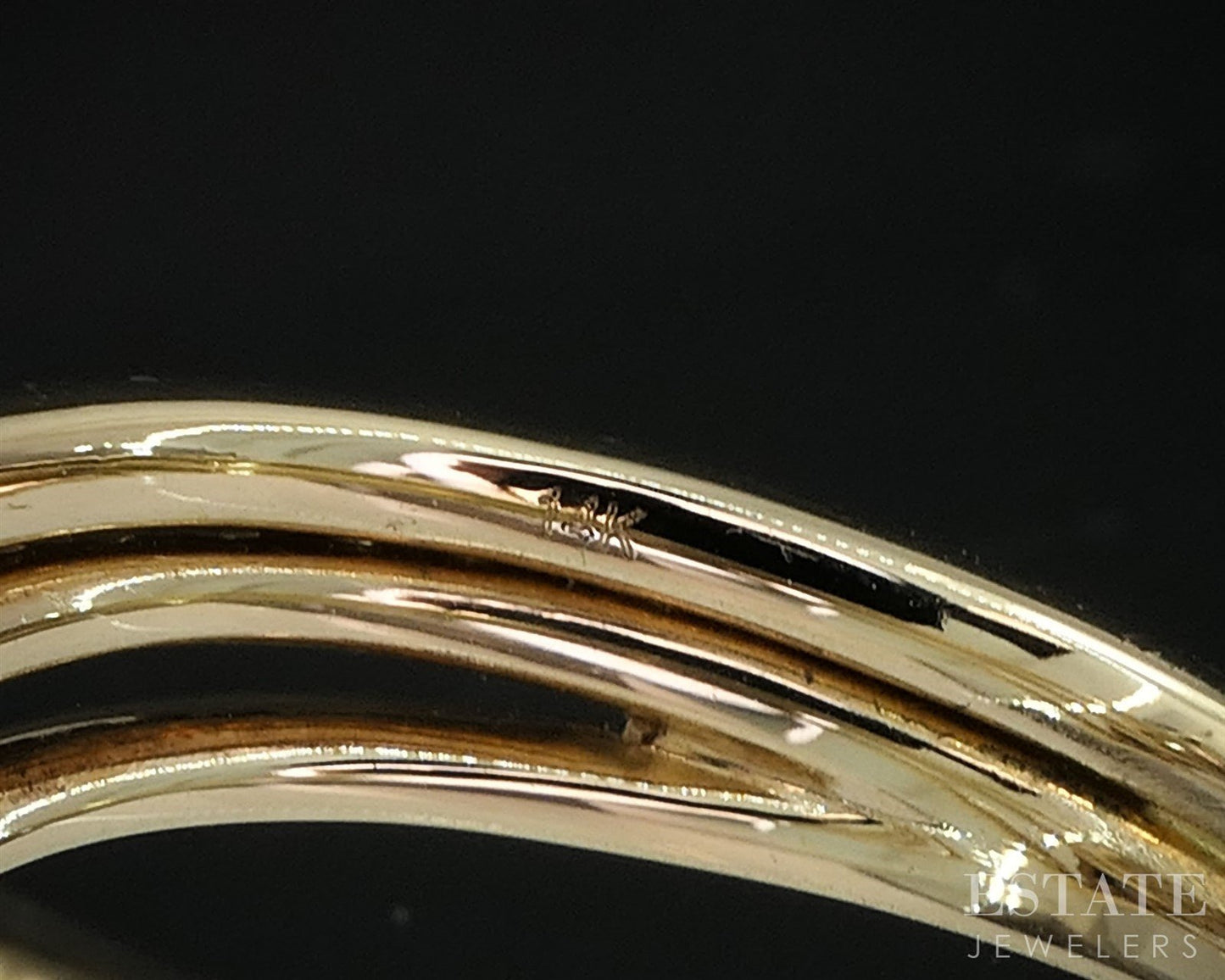 10k/14k Yellow Gold Pear Lab Created .75ctw Diamond Wedding Set 4.9g i19700b