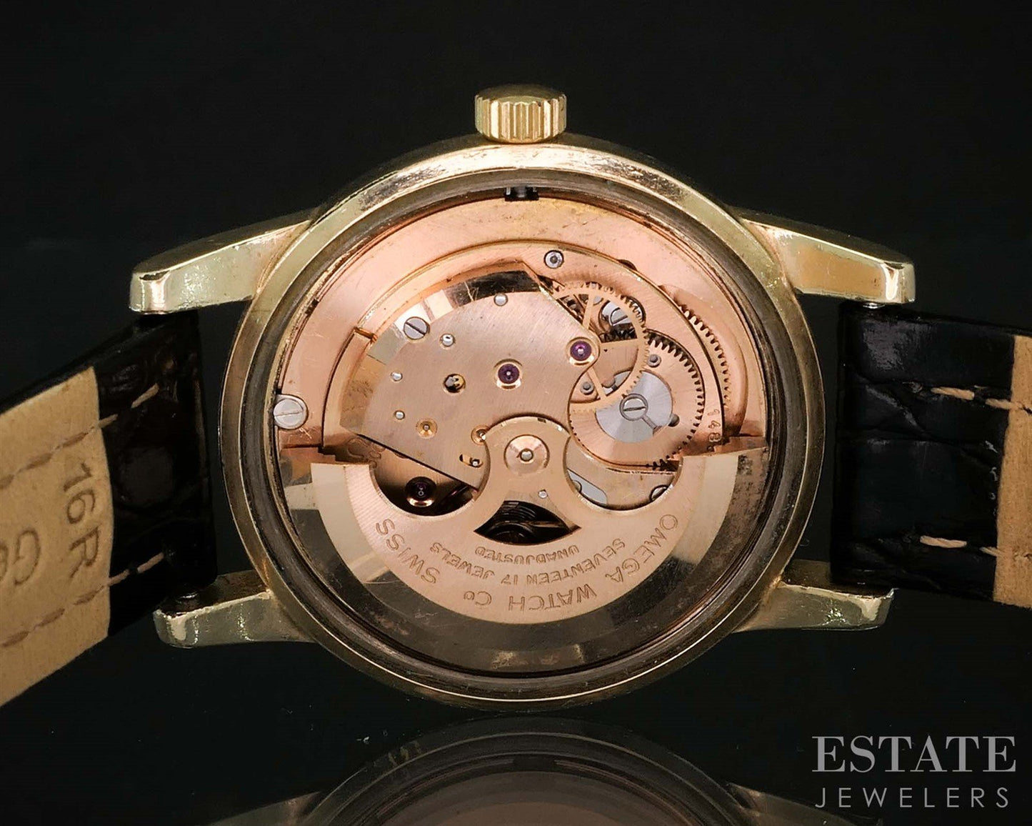 Vintage 1954 Omega Seamaster Date Gold Filled Cal. 500 Mens Watch i19291