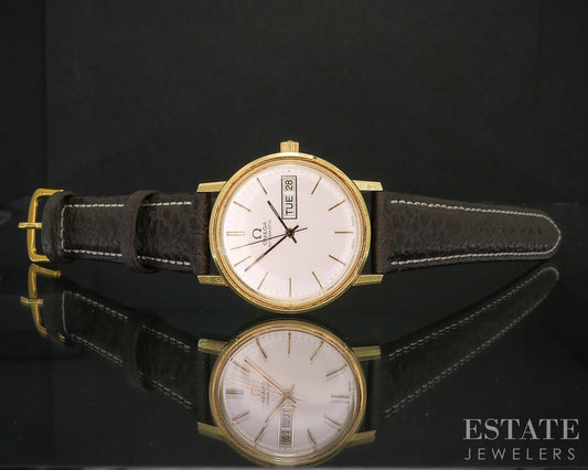 Vintage 1978 Omega Automatic Day-Date 166.0209 Cal. 1020 Mens Watch i19889