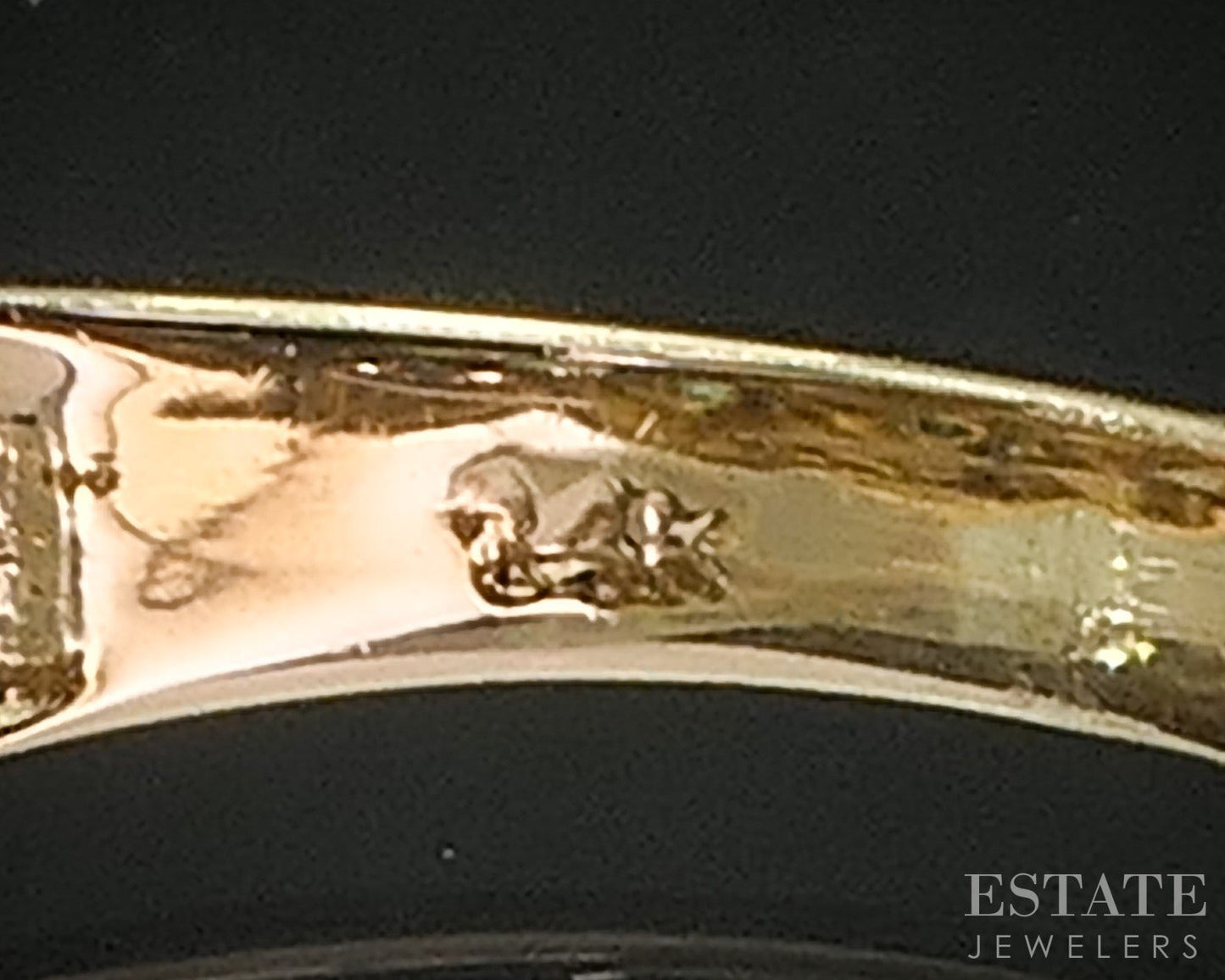 14k Yellow Gold Natural Multi Gem Celtic Knot Ladies Band Ring 3.6g i19903b