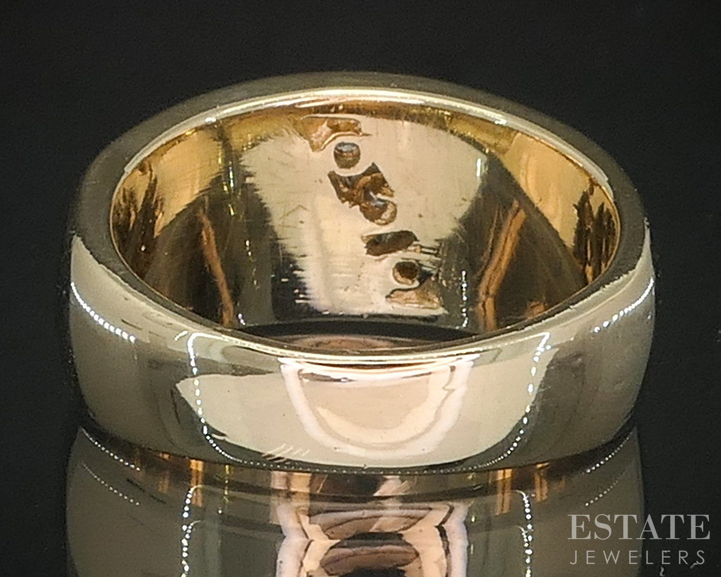 14k Yellow Gold Natural Multi Gem & Diamond Ladies Band Ring 6.2g i19901b