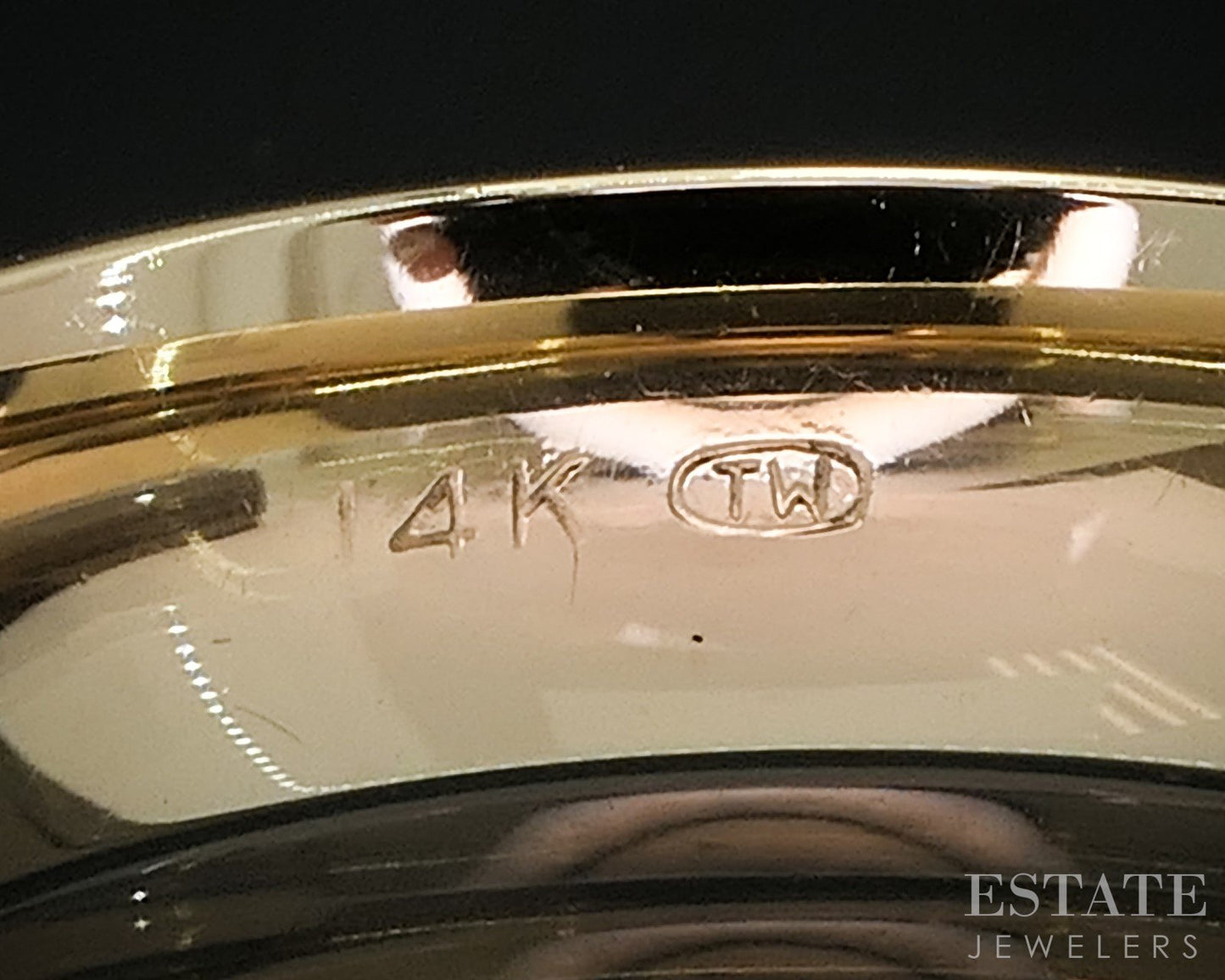 Vintage 14k Yellow Gold 6mm Smooth Mens Wedding Band 8.3g i19963b