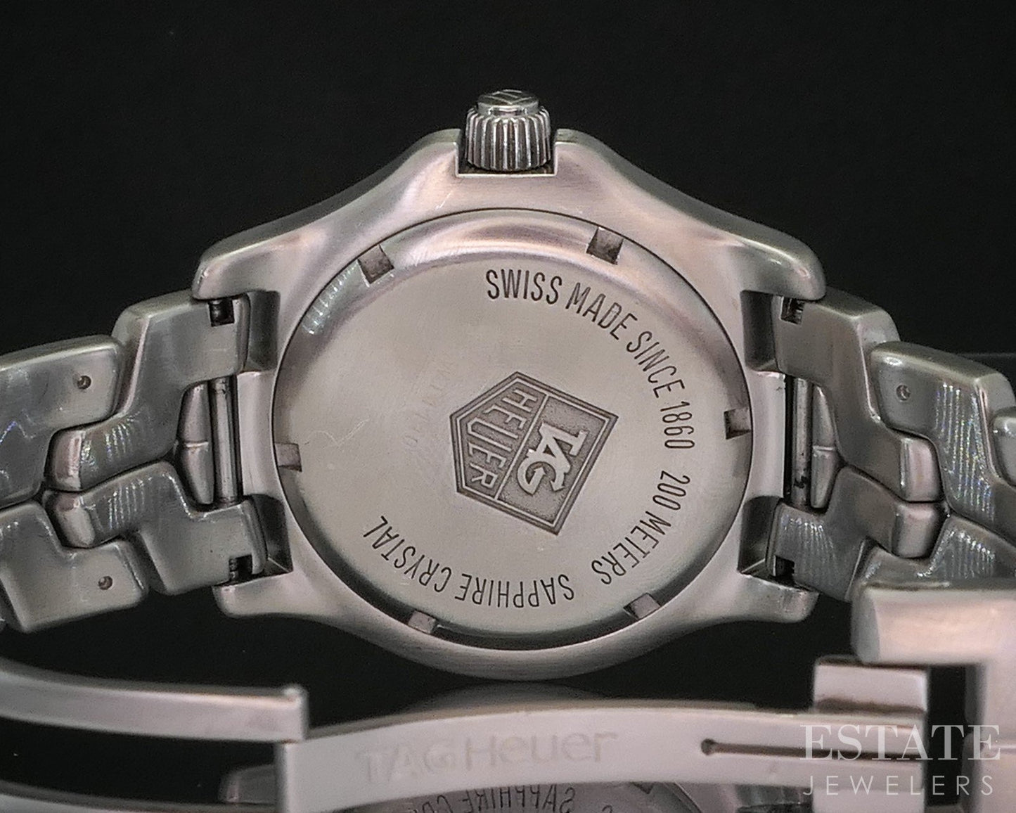 Vintage Tag Heuer Professional Link WT1110 Bracelet Mens Watch i20002