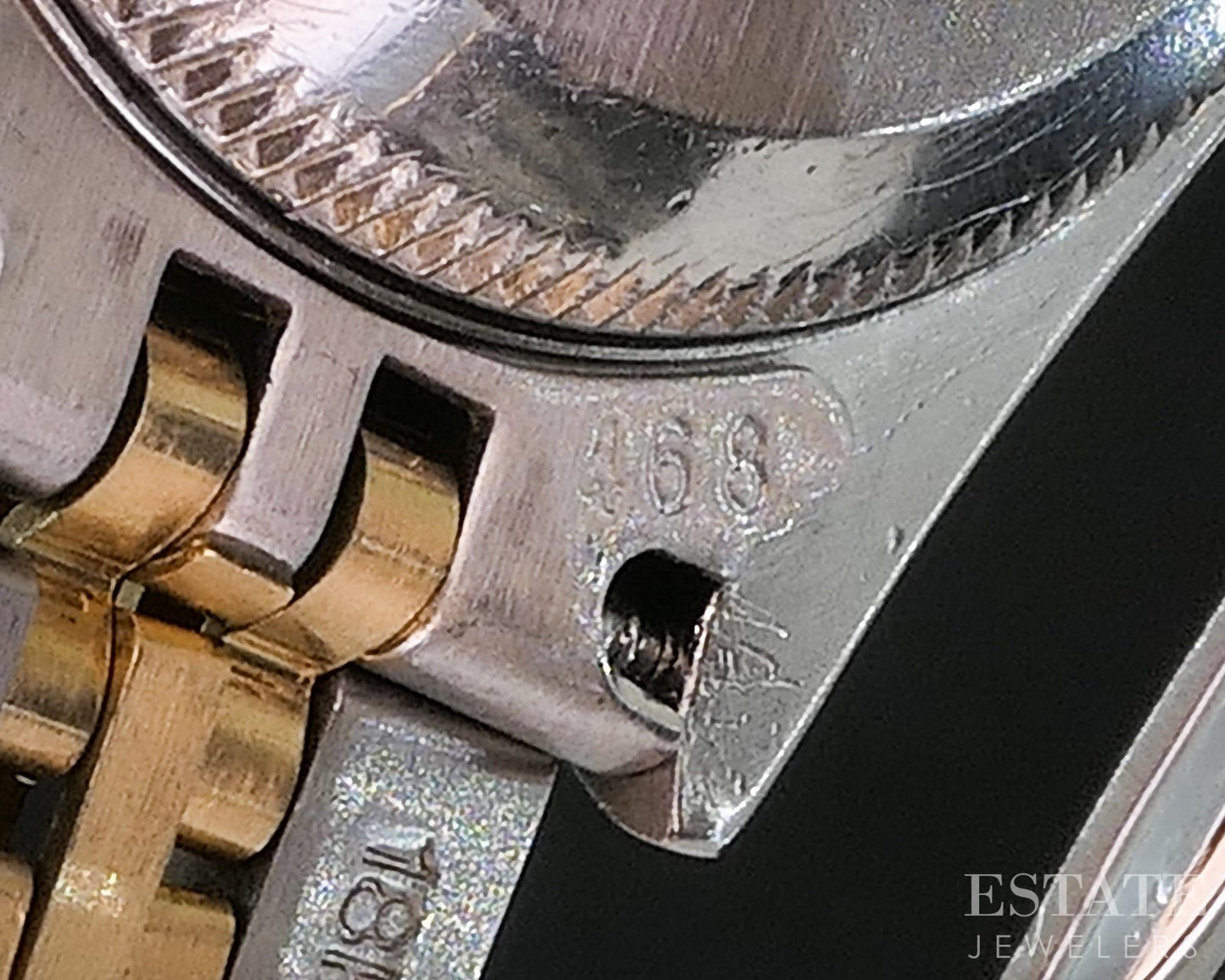 1995 Rolex Datejust 69173 Two Tone Ruby Diamond 26mm Ladies Watch i20005