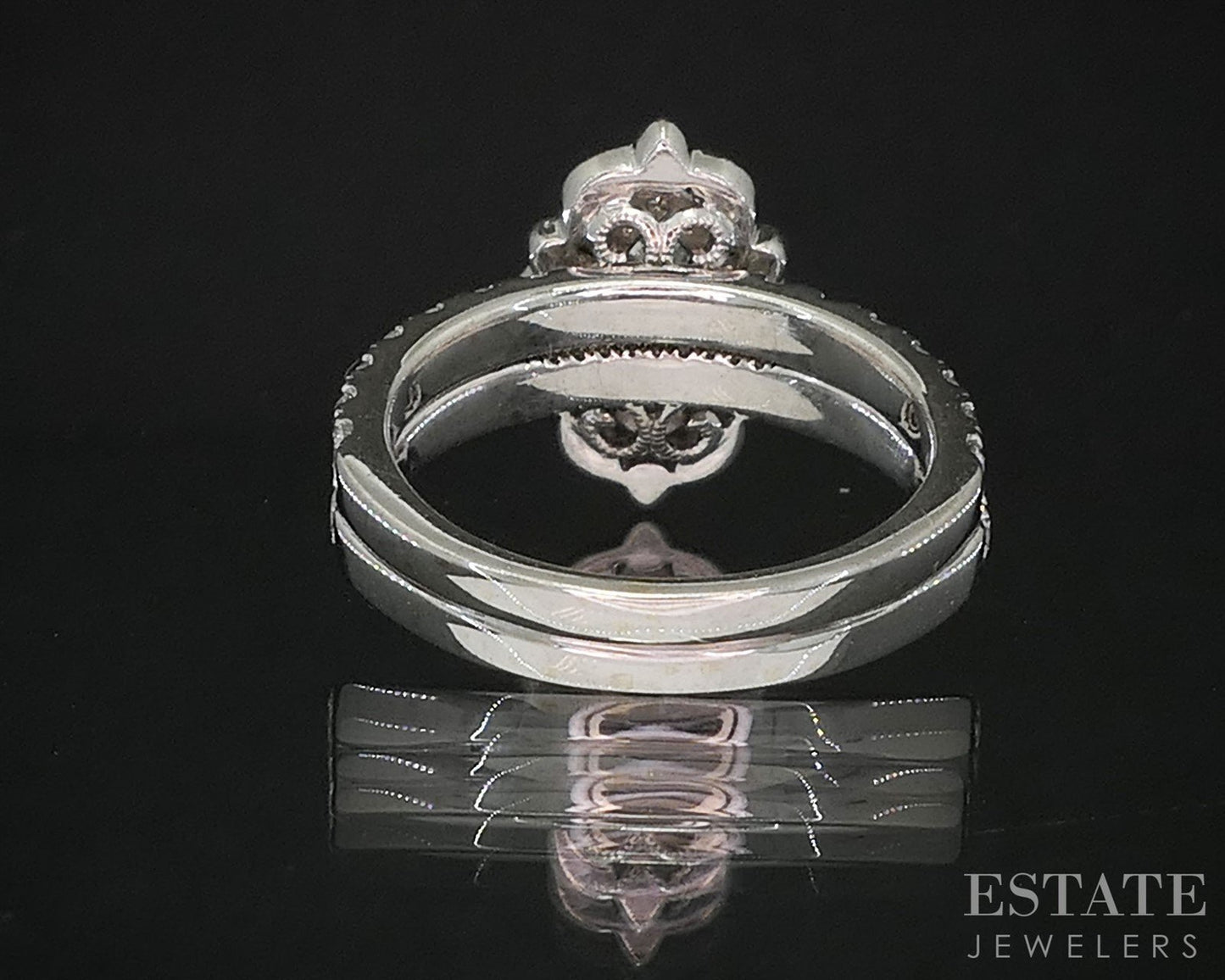 14k White Gold Marquise Natural 1ctw Diamond Neil Lane Wedding Set 6.3g i20011