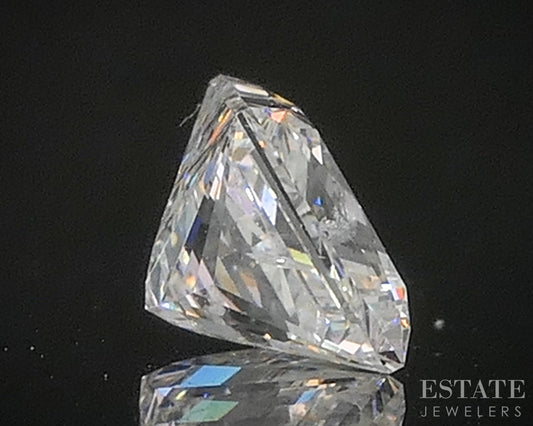 Loose .84ct Princess Cut GSI Certified Natural Diamond I1/H i20080