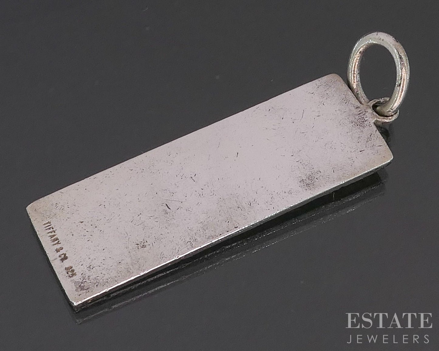 Sterling Tiffany & Co. Chicago Historic Races Limited Pendant 6.4g i20189