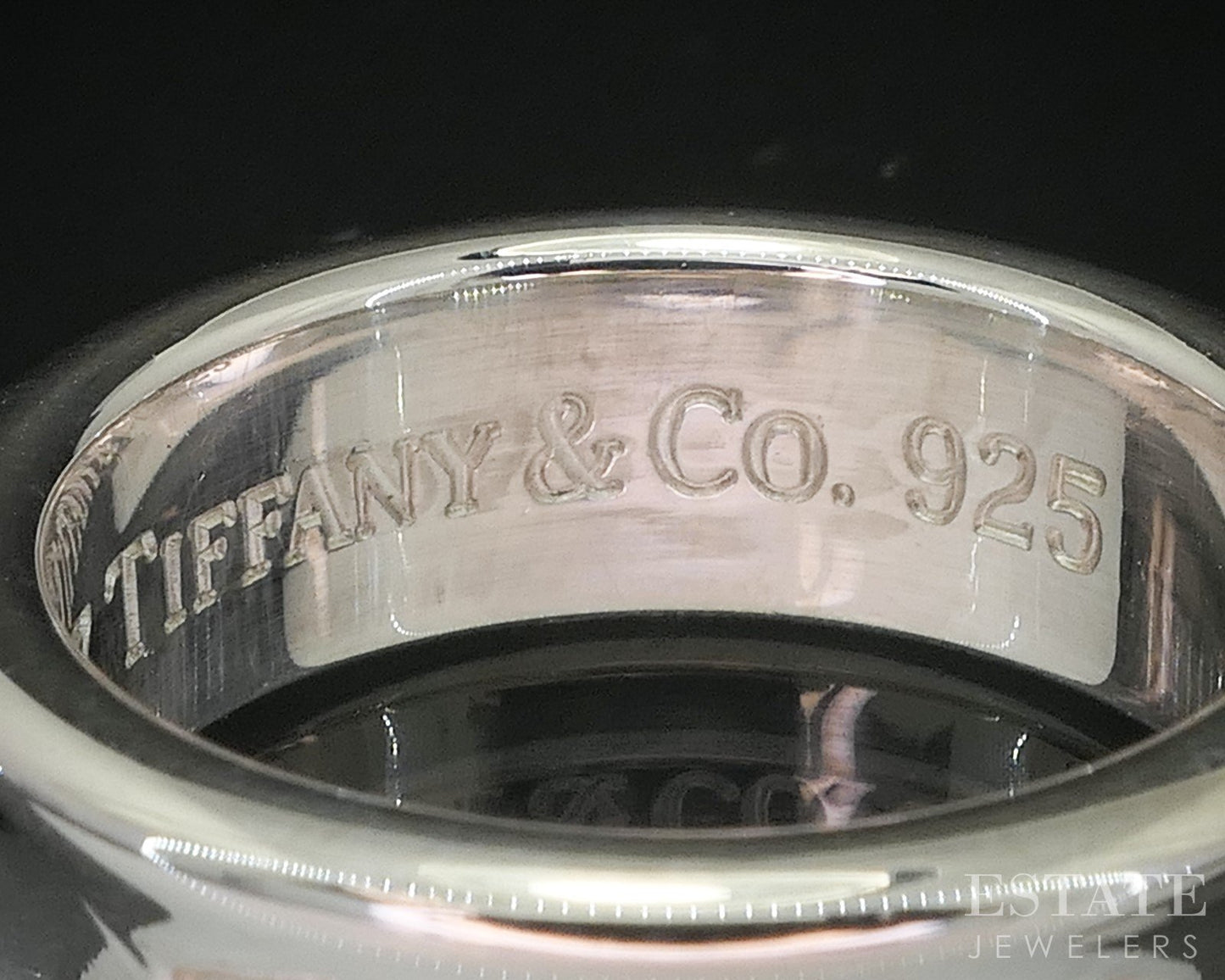 Sterling Silver Tiffany & Co. 1837 Collection 7mm Band Ring 7.9g i20210