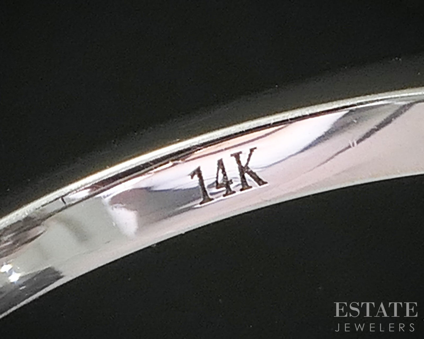 14k White Gold Round Natural 1.34ctw Diamond Halo Engagement Ring 4.5g i20214