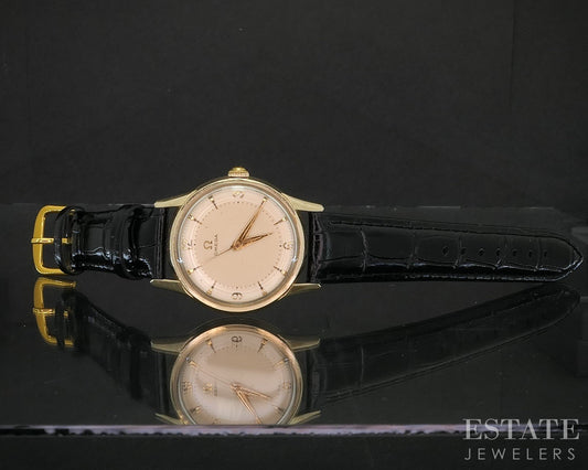 Vintage 1956 Omega Gold Filled Manual Wind Ref. 6277 Cal. 284 Mens Watch i20265