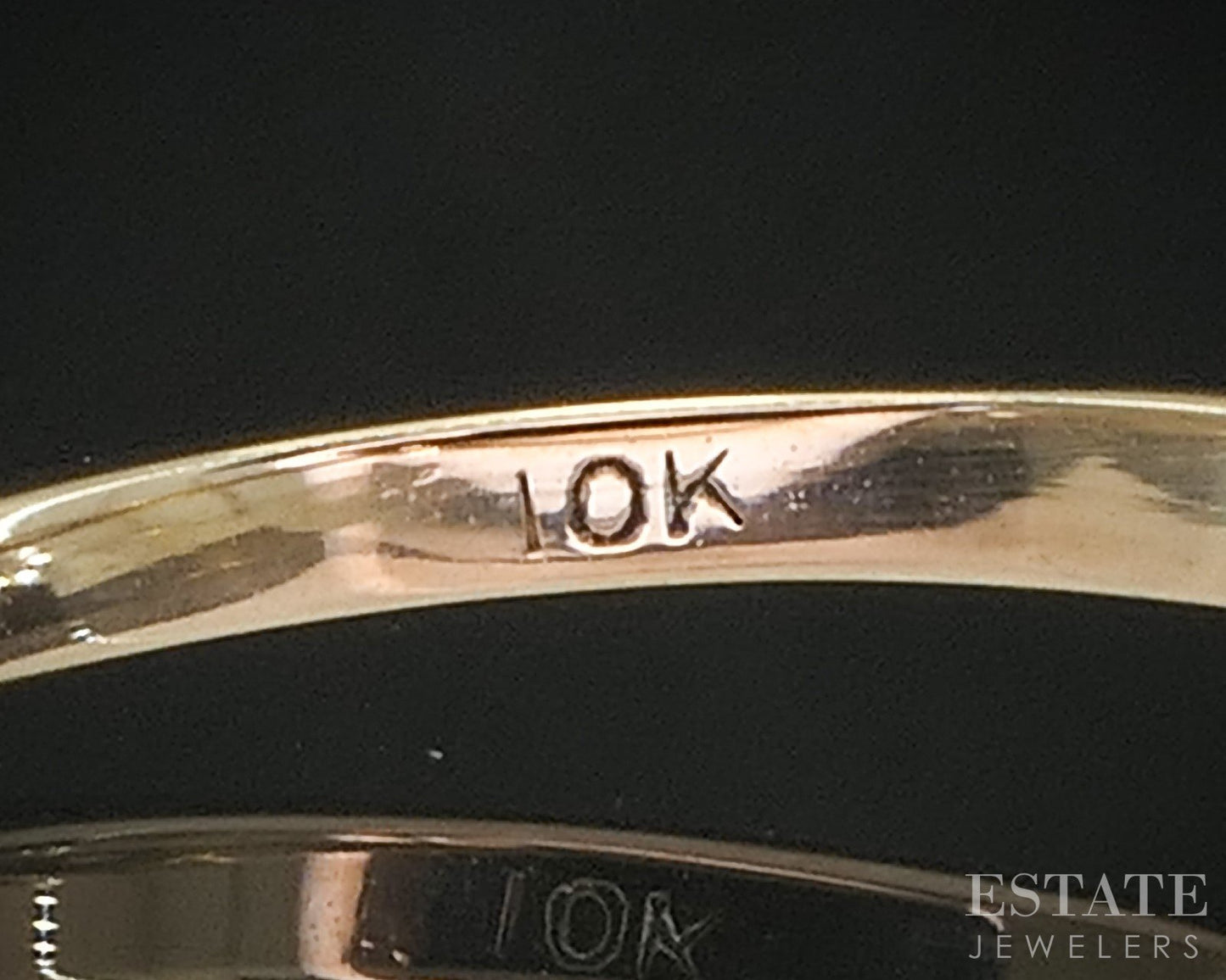 Antique 14k Yellow Gold European Natural .31ct Diamond Solitaire Ring i18857