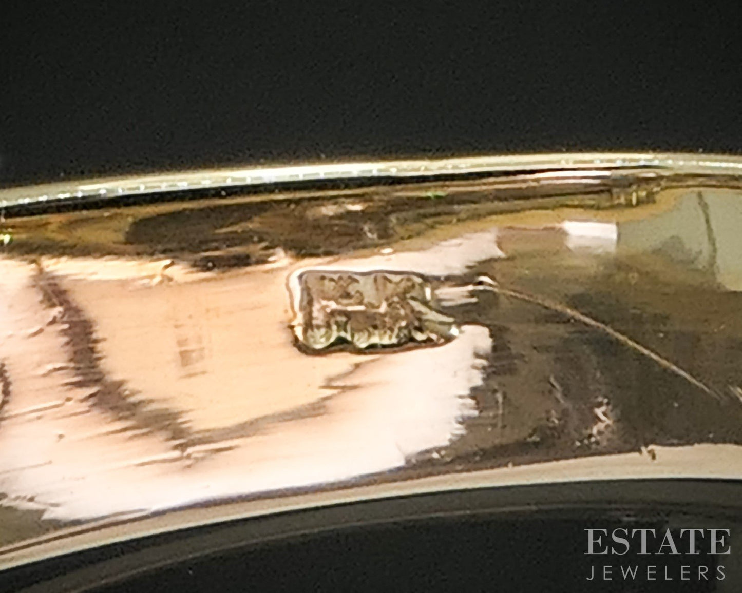 14k Yellow Gold Natural .55ctw Diamond Ladies Swirl Band 5.6g i20342