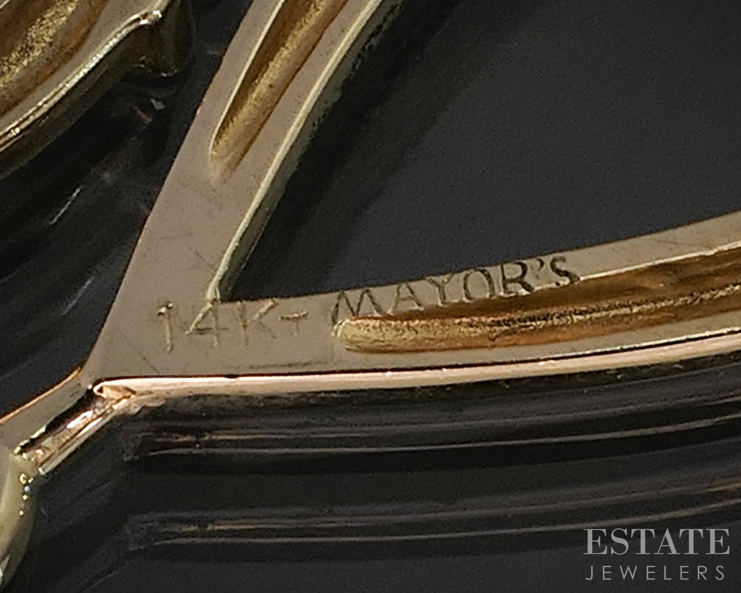 14k Yellow Gold Natural .20ctw Diamond Teardrop Stud Earring Enhancers i20329