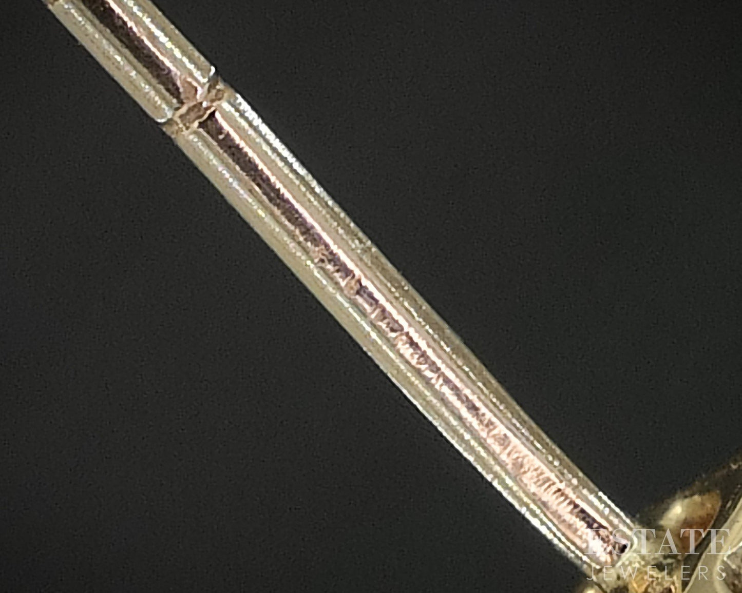 14k Yellow Gold EFFY Natural Green Amethyst Stud Earrings 2.9g i20183b