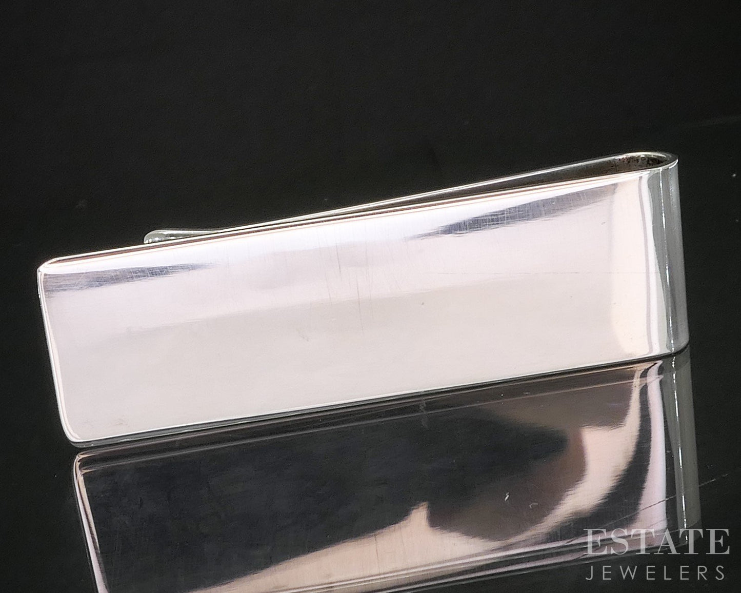 Sterling Silver Tiffany & Co. Classic Mens Money Clip 19.5g i20379