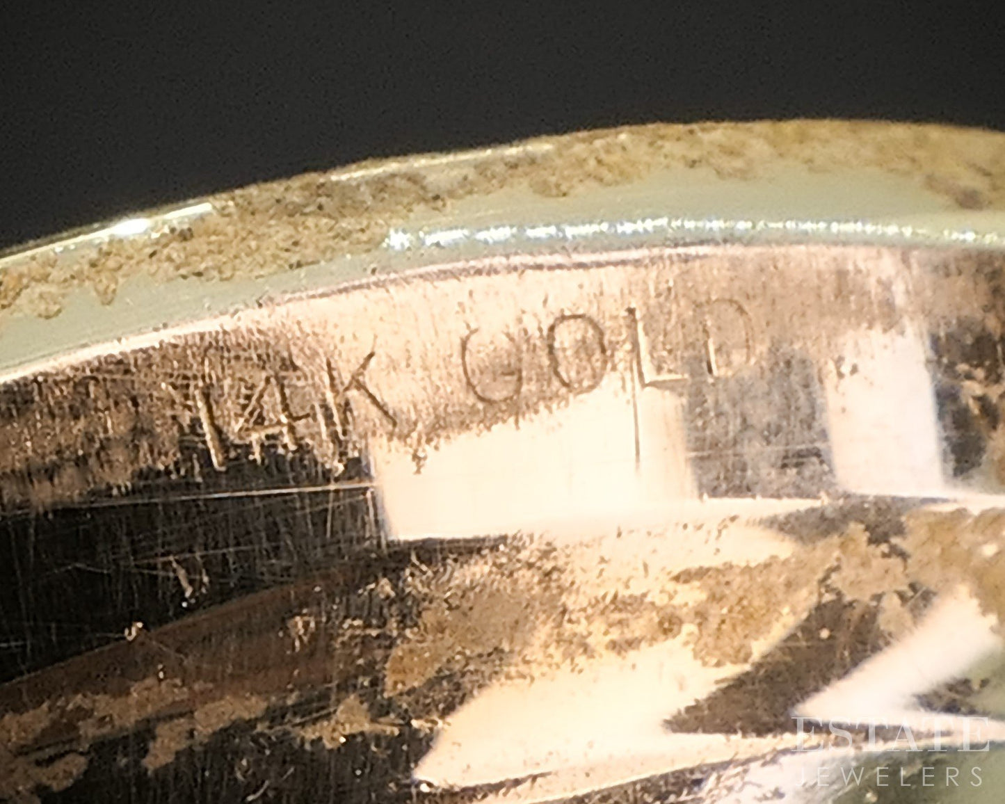 Vintage 1965 14k Yellow Gold Omega Seamaster DeVille Tropical Dial Watch i20387