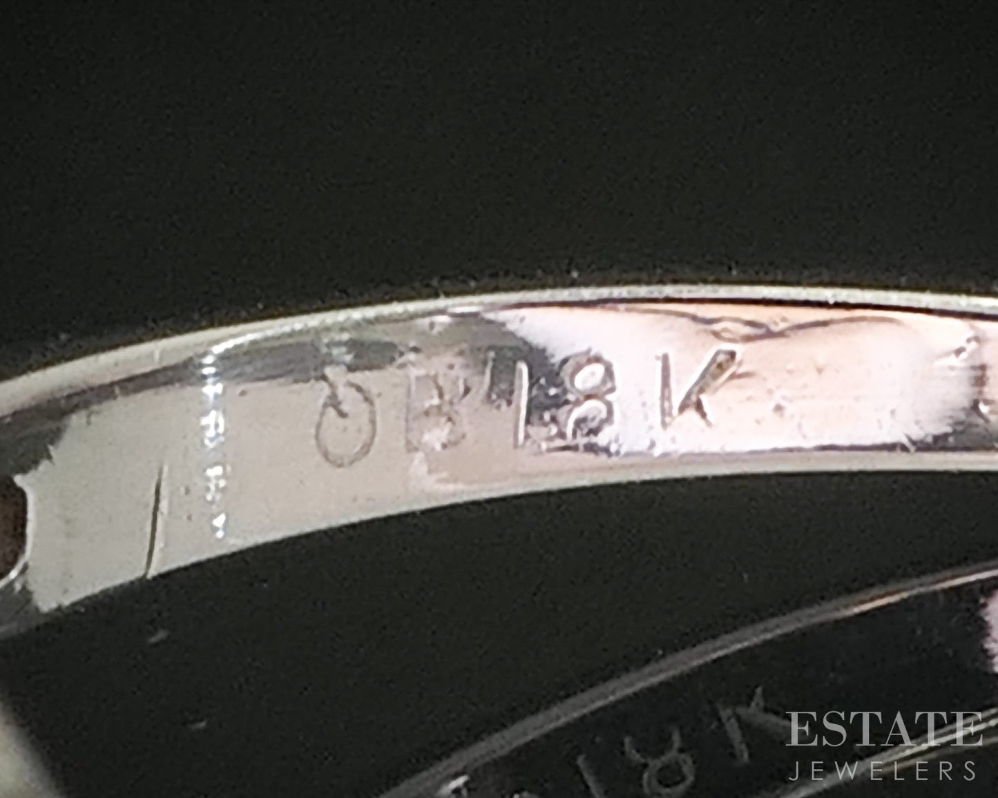 Antique 18k White Gold Natural Opal Ostby Barton Filigree Ring 2.3g i20471