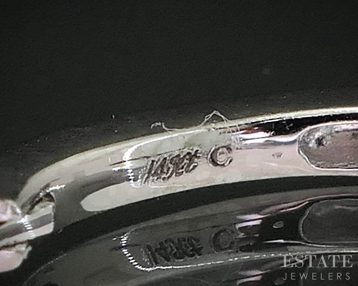 14k White Gold Natural .75ctw Diamond Neil Lane Teardrop Earrings 5.7g p15386