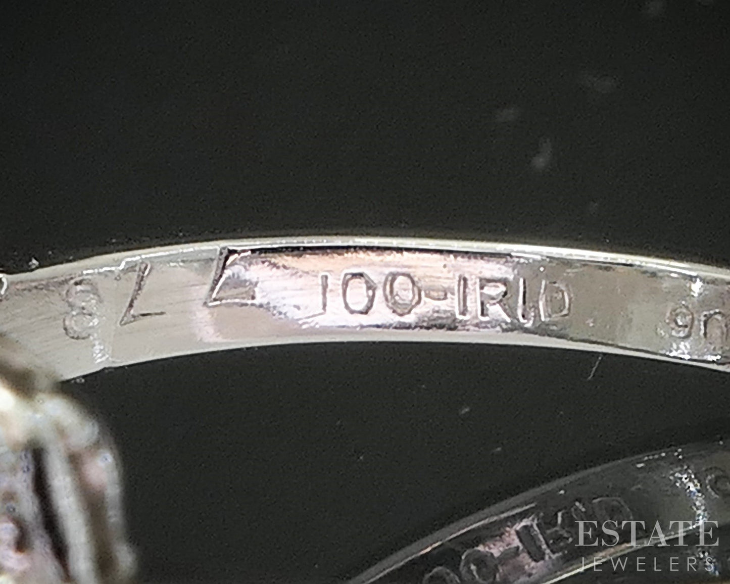 Vintage Platinum Natural .60ctw Diamond Ladies Band Ring 3.4g p15553