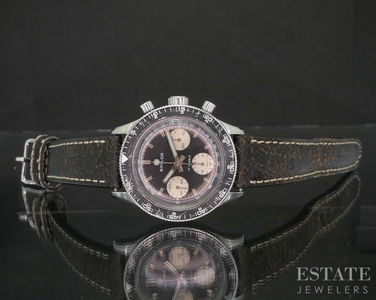 Vintage Baylor Chronograph Ref. 1079 Landeron 349 A-Team Hannibal Watch p16300