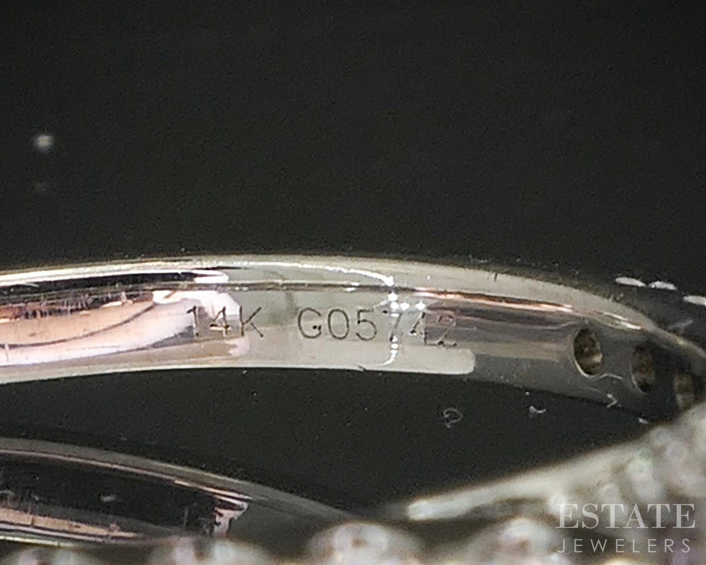 14k White Gold Oval Natural Tanzanite & Diamond Halo Ladies Ring 3.8g p15469