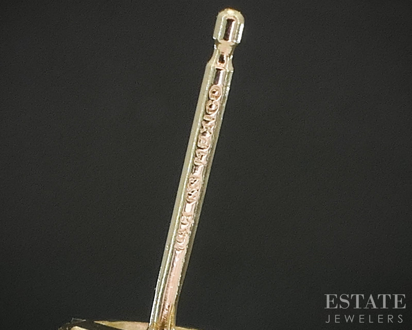 14k Yellow Gold 6mm Round Natural Peridot Stud Ladies Earrings 1.1g p16669b