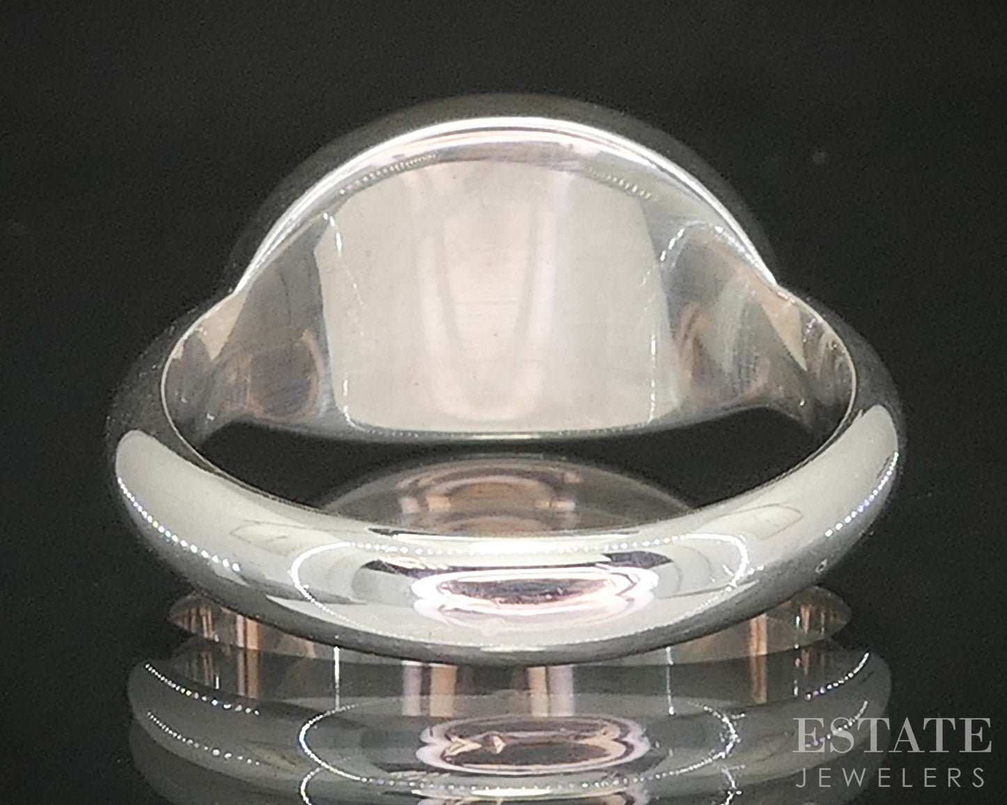 Sterling Silver Tiffany & Co. Return To Tiffany Ladies Band Ring 4.5g p14909