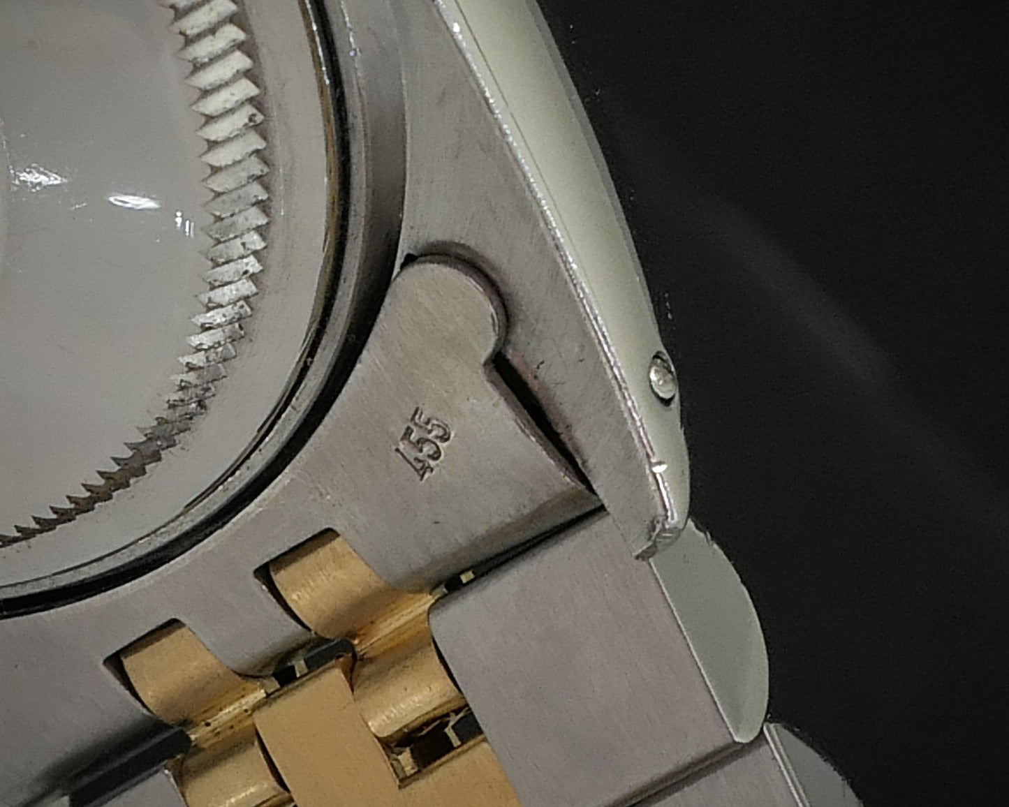 1987 Rolex Datejust 16013 Two Tone Silver Factory Diamond 36mm Watch i19620