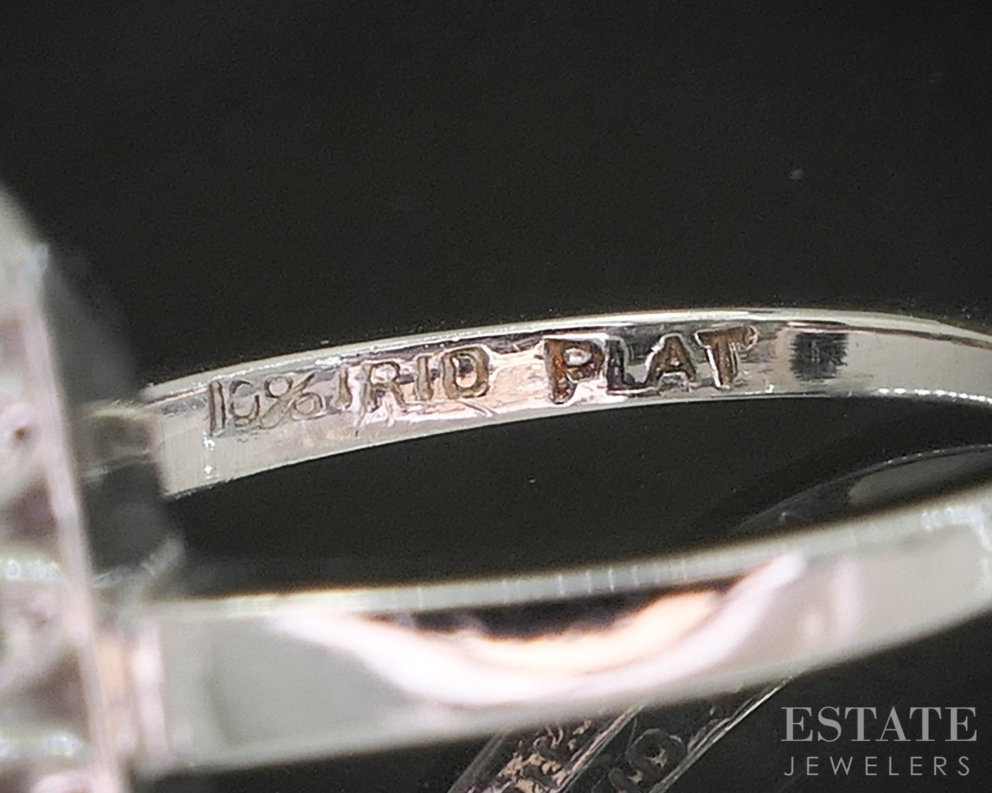 Antique Art Deco Platinum OEC Natural 1.30ctw Diamond Cocktail Ring 4.6g p17574