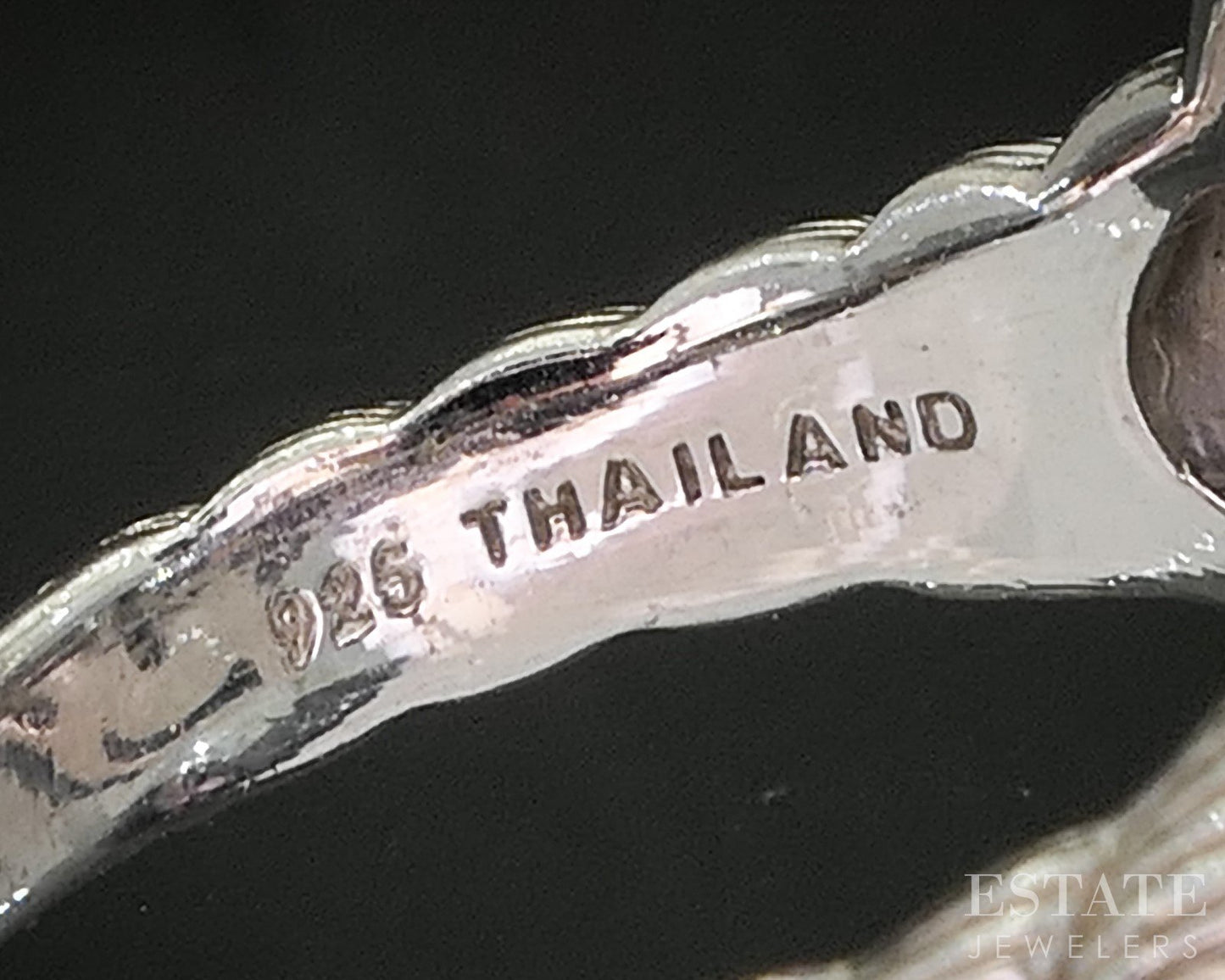 Sterling Silver Judith Ripka Mabe Pearl & Citrine Ladies Ring 12.8g p18588