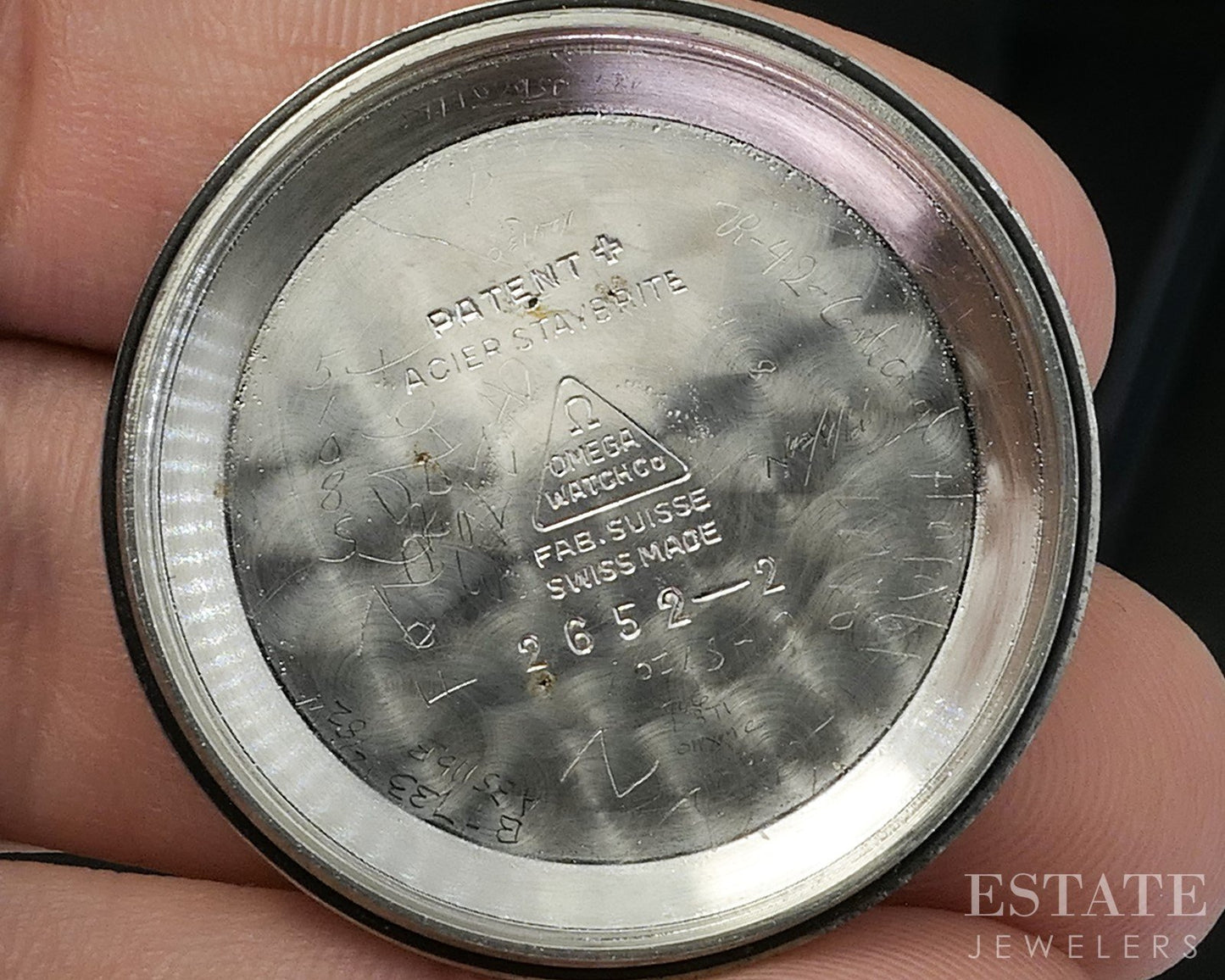 Vintage 1950 Omega Constellation Pie Pan Gold Capped Cal. 352 Mens Watch p15117