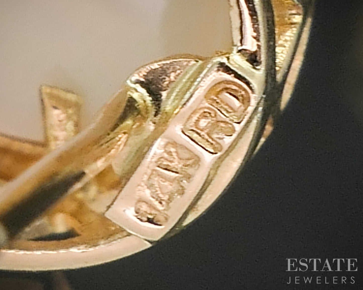 14k Yellow Gold Oval Natural Opal Stud Bezel Stud Earrings 3g p15073