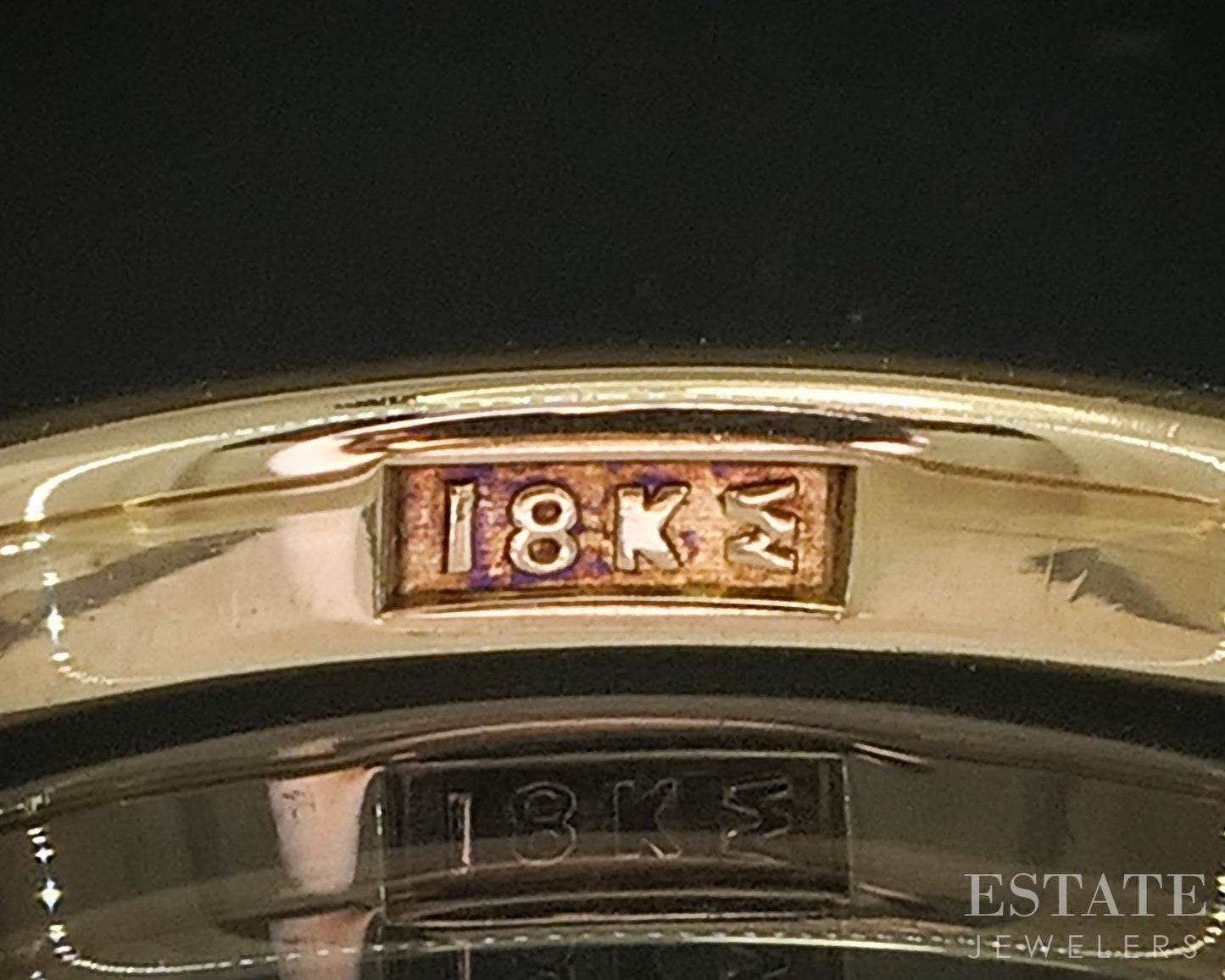 Antique 18k Yellow Gold 2.6mm Smooth Ladies Wedding Band 4.7g p16696