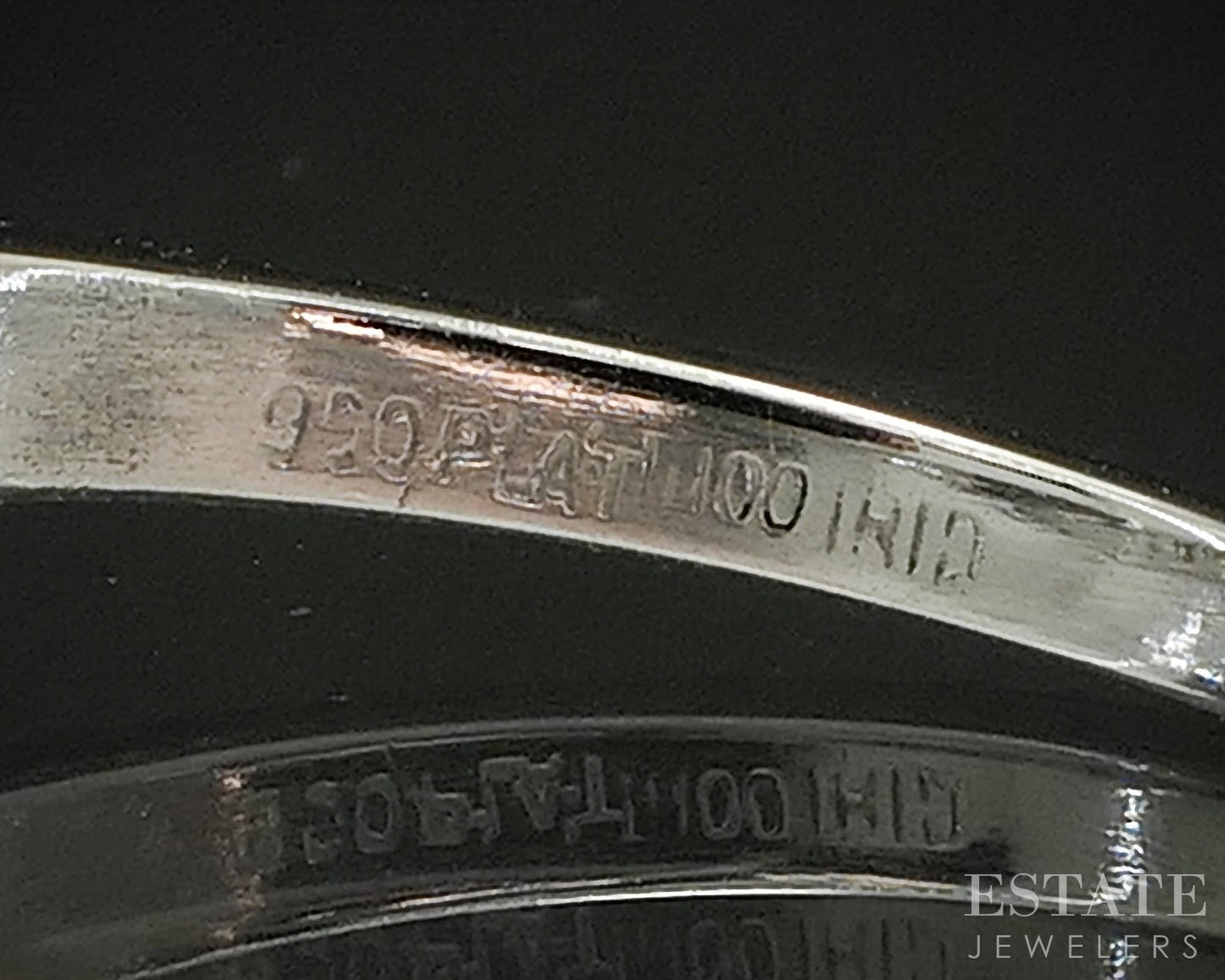 Antique Art Deco Platinum European 1.60ct Diamond Engagement Ring 4.9g p15854