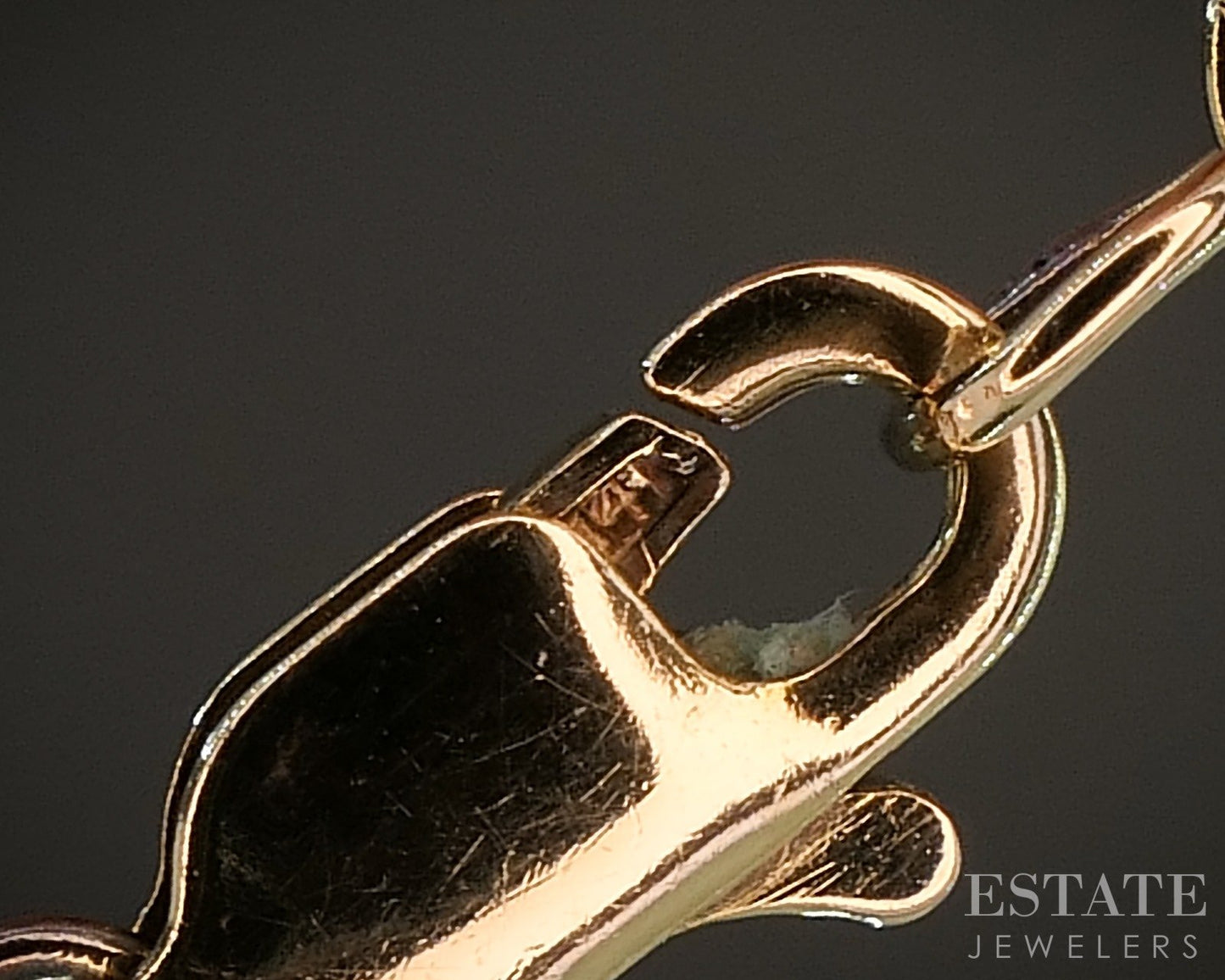 14k Yellow Gold 2.1mm Diamond Cut Rope Chain Link Necklace 9.3g 20"L p16360b