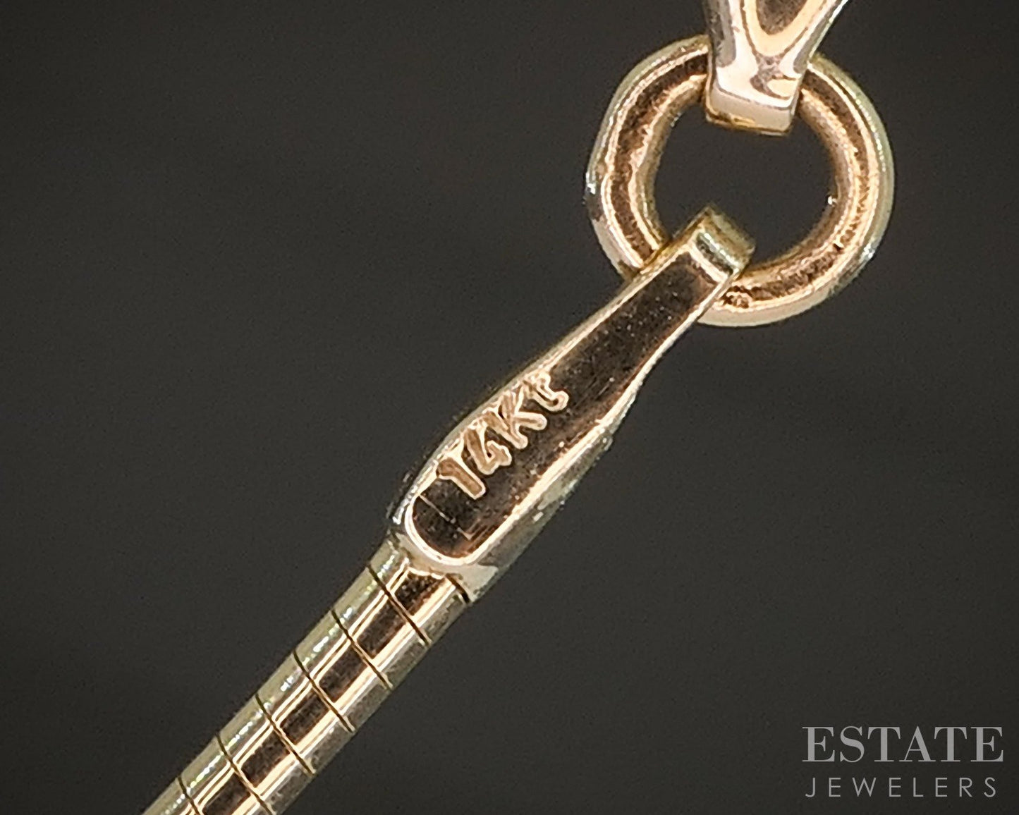 14k Yellow Gold 1.3mm Wire Snake Chain Ladies Necklace 7.0g 16"L p21175