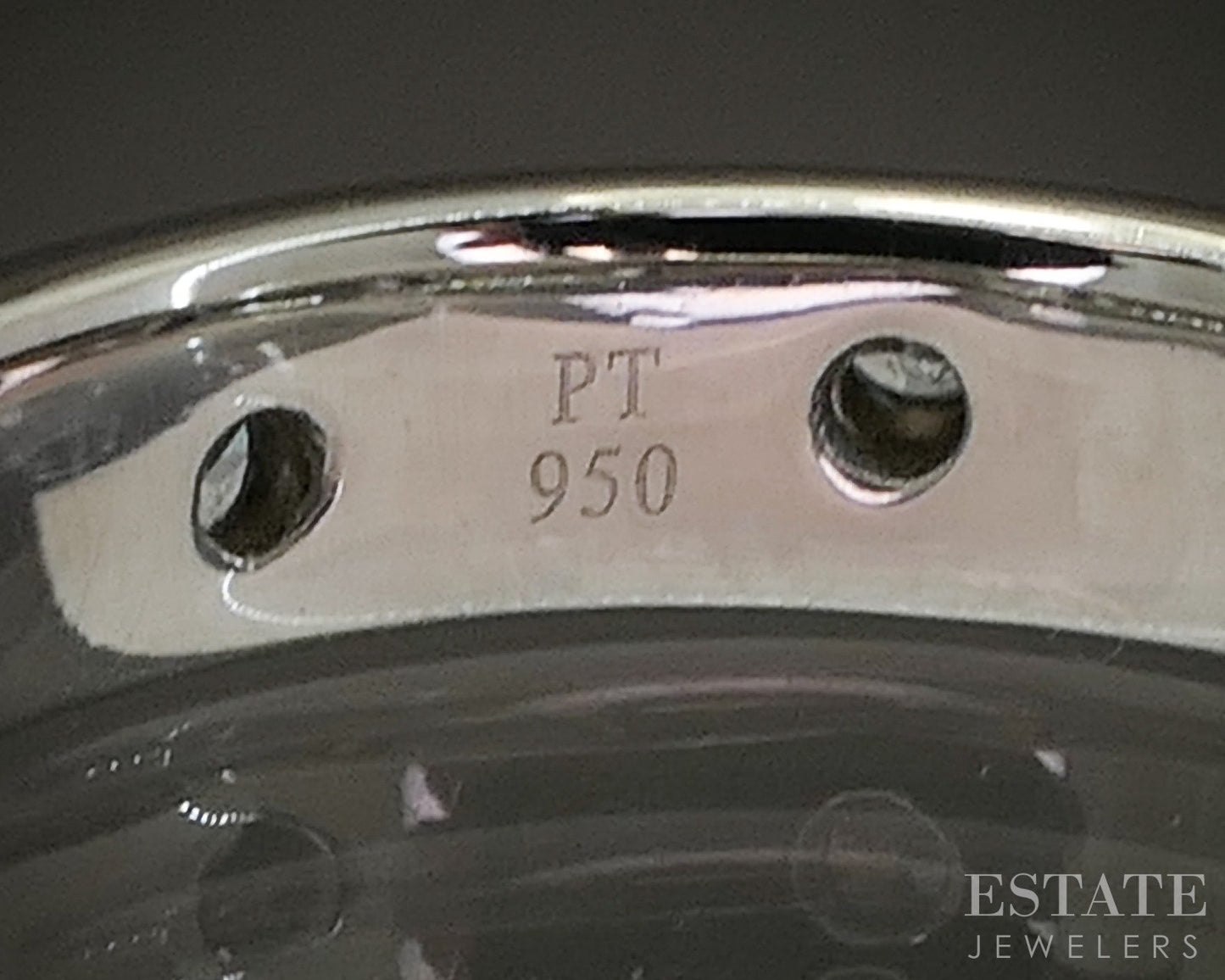 Platinum Tiffany & Co. Etoile .22ctw Diamond Wedding Band Ring 6g p22661