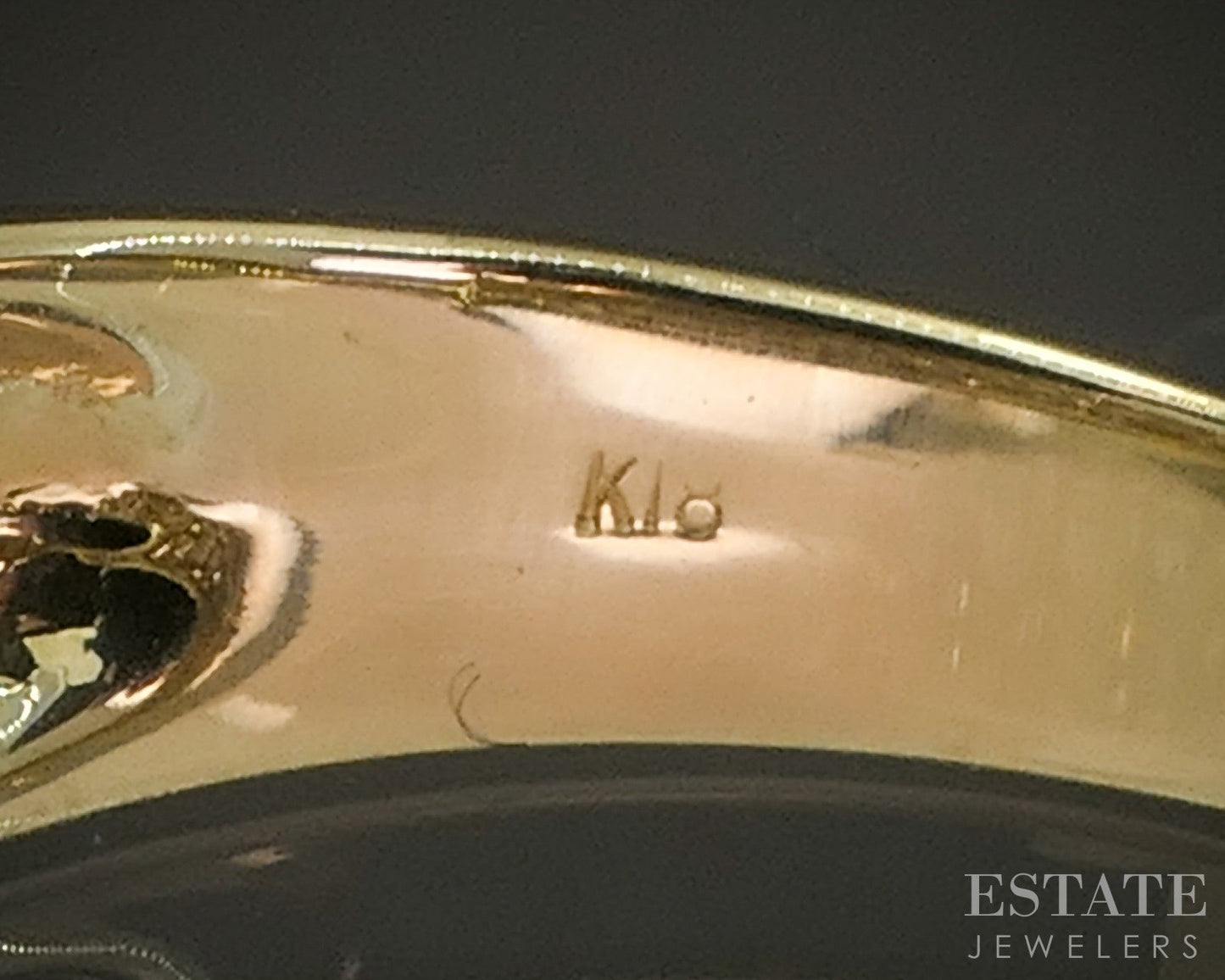 18k Yellow Gold Round Natural 1.08ctw Diamond Band Ring 4.5g p22128
