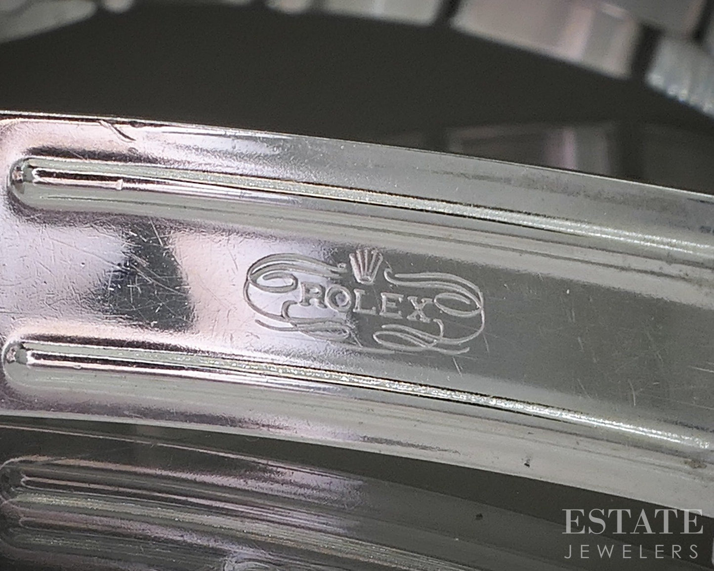 1982 Rolex Oyster Perpetual 6718 Stainless Roman 24mm Ladies Watch p21733