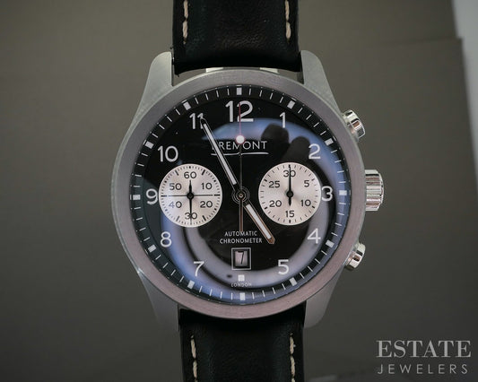 Bremont Altitude Pilot ALT1-C Stainless Black Chronograph Mens Watch p25529