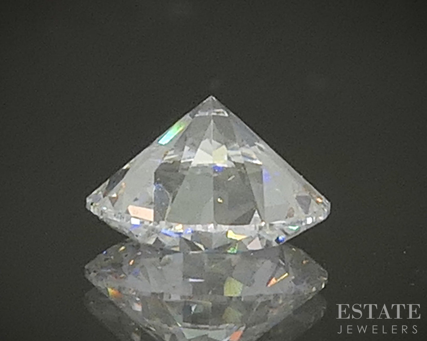 Loose 1.01ct Round Cut IGI Certified Lab Created Diamond VS2/E p25475