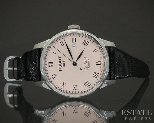 Tissot La Locle Automatic L164/264.1 Stainless White Dial Mens Watch p24959