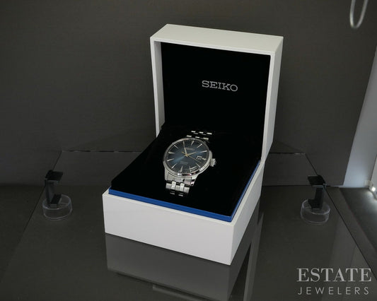Seiko Presage Blue Automatic Cocktail Time 4R35-01T0 Mens Watch p18728