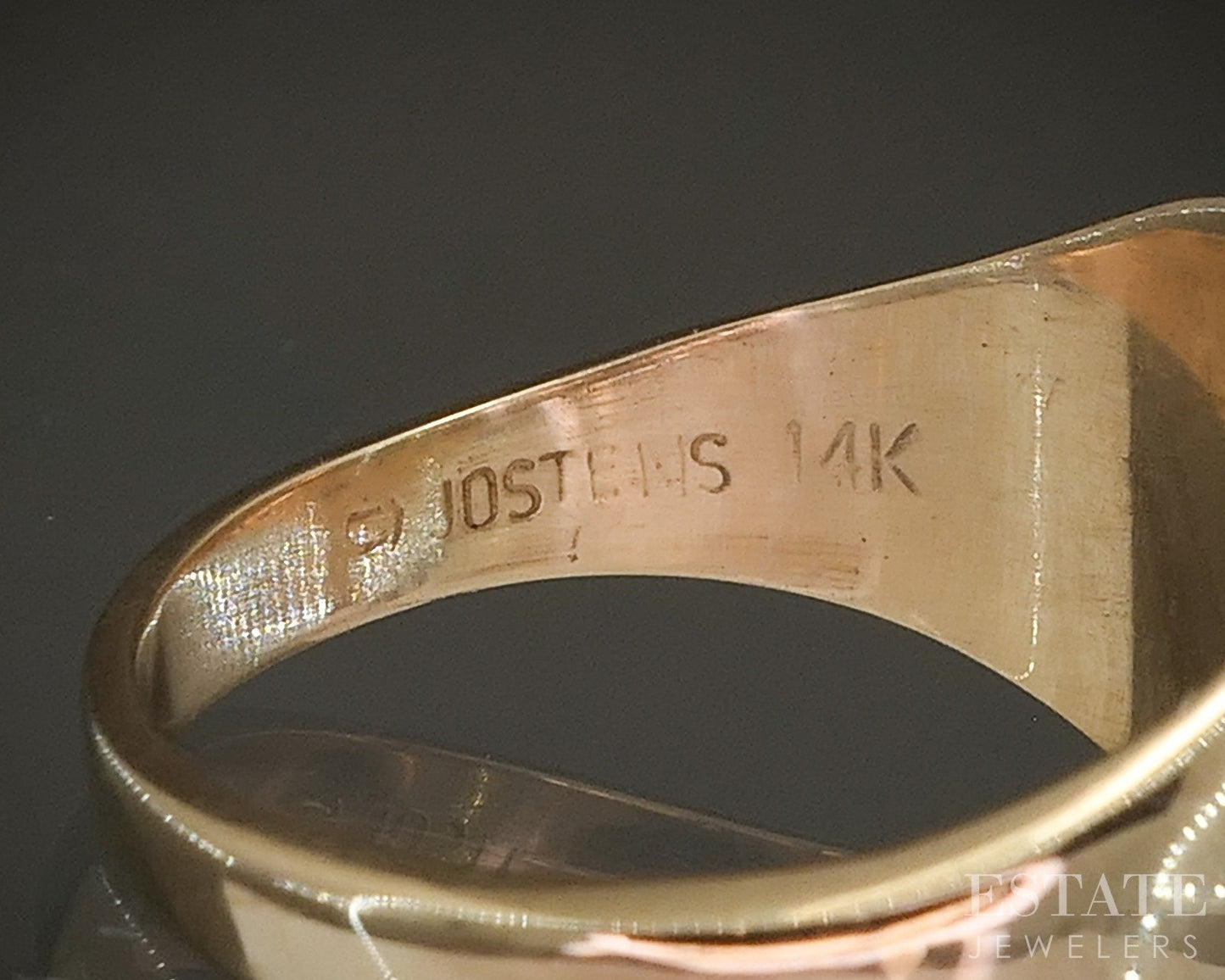 Vintage 14k Yellow Gold Ohio State Ladies Signet Class Ring 6.5g p25244