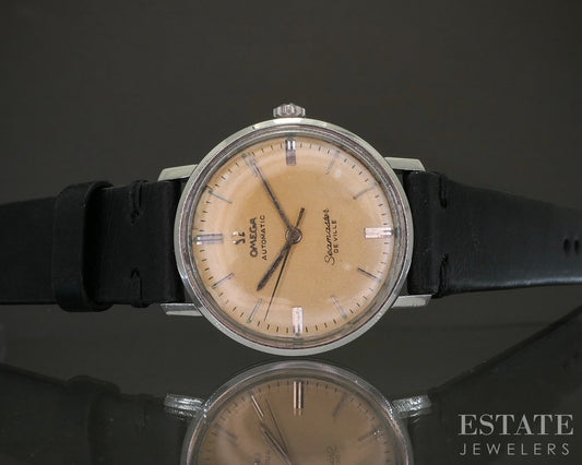 Vintage 1962 Stainless Omega Seamaster DeVille 149.05 Mens Watch p26354
