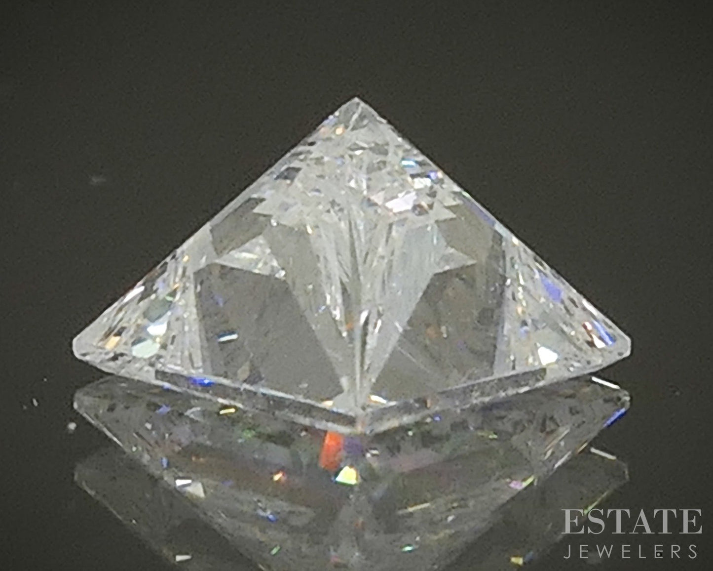 Loose .90ct Princess Cut Natural Diamond SI1/H p16057