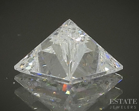 Loose .90ct Princess Cut Natural Diamond SI1/H p16057
